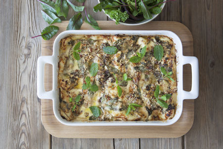 Vegetarisk lasagne