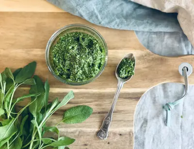 Hemmagjord pesto
