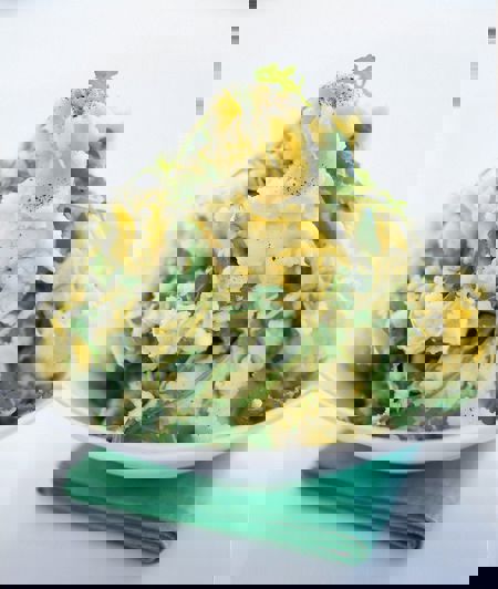 Potatismos med ruccola