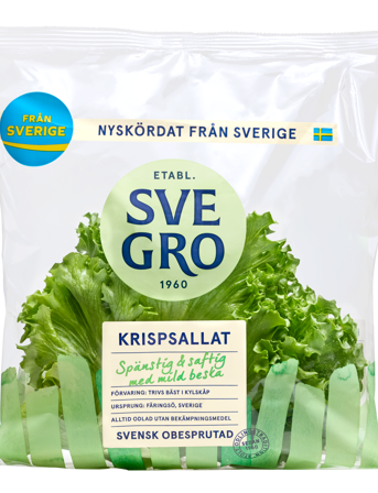 Sallatshuvud krispsallat i påse