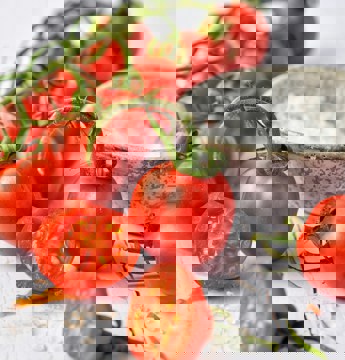 Kvisttomater och salt
