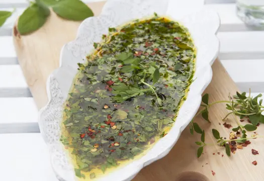 Örtmarinad med timjan och chili