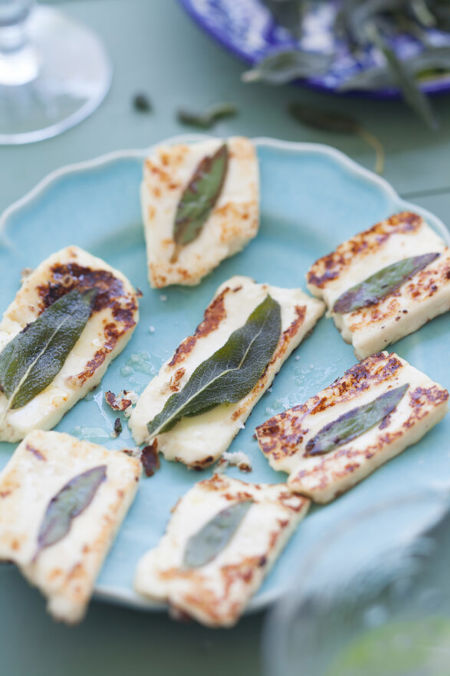 Grillad halloumi