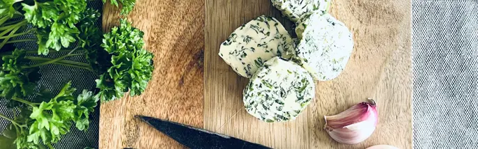 Vitlökssmör med persilja