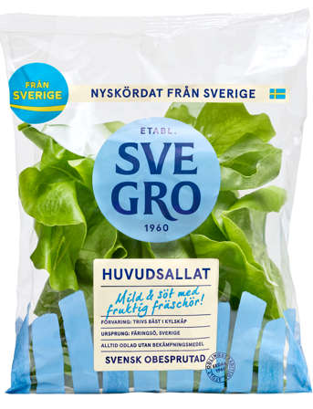Huvudsallat i påse