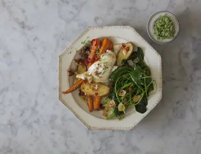 Ugnsbakade rotfrukter